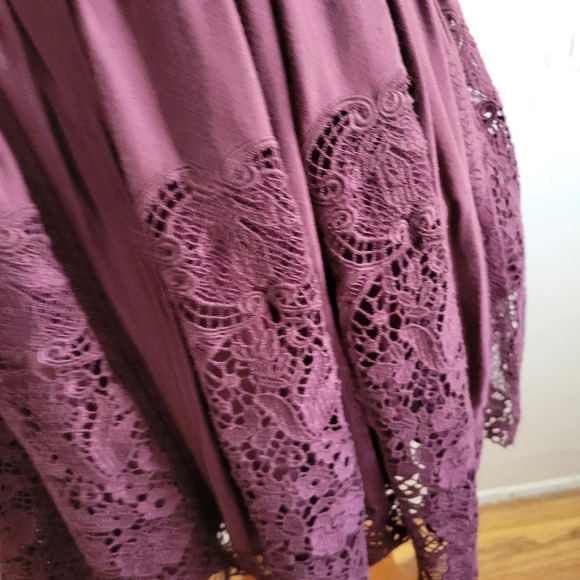 The Jetset Diaries Sundress / Deep Purple / Size Small - Picture 3 of 8